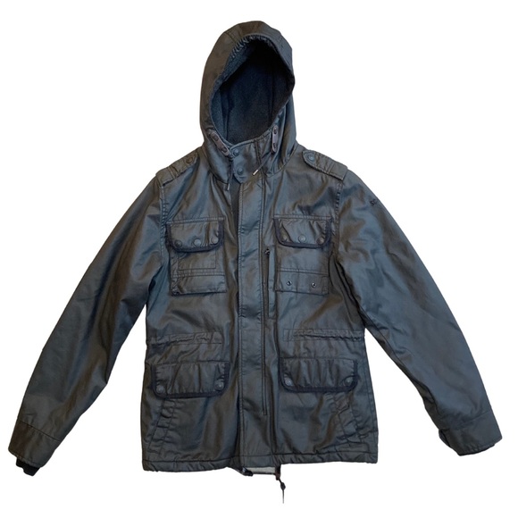 Schott NYC Other - Vintage 90s SCHOTT NYC Parka Coat Mens Hooded M65 Winter ￼Utility Jacket